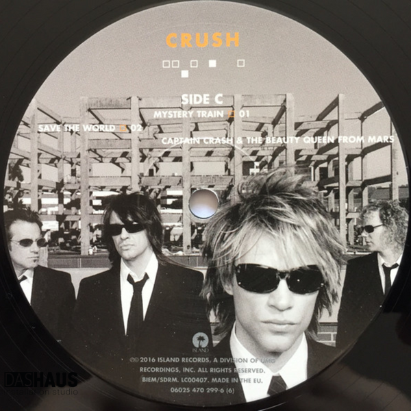 Вінілова платівка Bon Jovi &ndash; Crush (2LP, 2000/2016, Czech Republic, Reissue, 180g, Gatefold, Stereo) 06025 470 299-4(2) фото