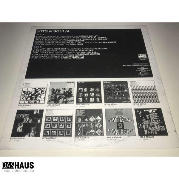 Вінілова платівка Various &ndash; Hits & Soul 4 (LP, 1984, Italy, 78 0140‑1) 78 0140-1 фото