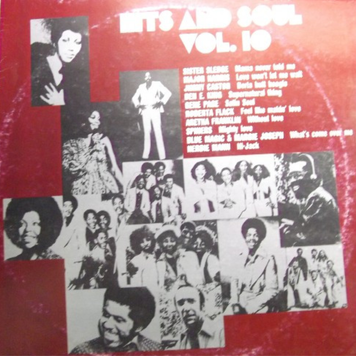 Вінілова платівка Various &ndash; Hits & Soul 10 (LP, 1984, Italy, 78 0166‑1) 78 0166-1 фото