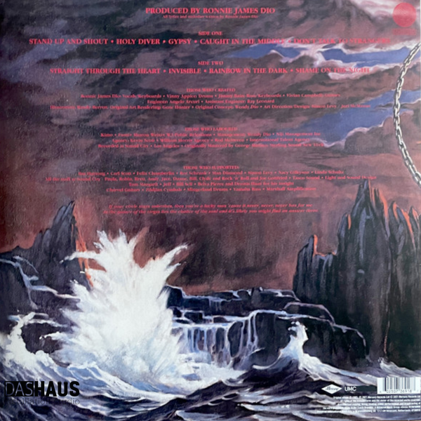 Вінілова платівка Dio &mdash; Holy Diver (LP, 1983/2021, Europe, 0736918, Remastered, Reissue) 0736918 фото