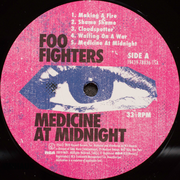 Вінілова платівка Foo Fighters &ndash; Medicine At Midnight (LP, 2021, Europe, 19439‑78836‑1) 19439-78836-1 фото