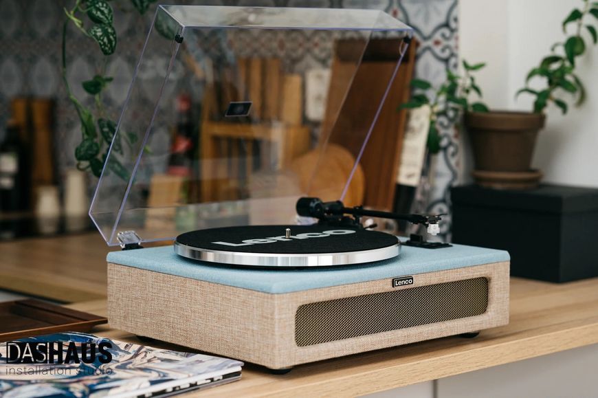 Lenco LS-440BUBG програвач вінілу з Bluetooth та вбудованою акустикою A004833 фото