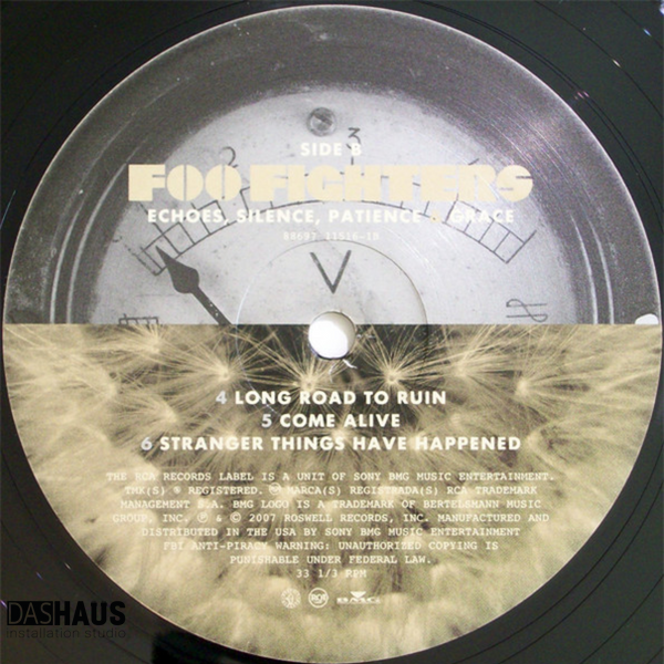 Виниловая пластинка Foo Fighters &ndash; Echoes, Silence, Patience & Grace (2LP, 2007, USA, 88697 11516‑1) 88697 11516 1 фото