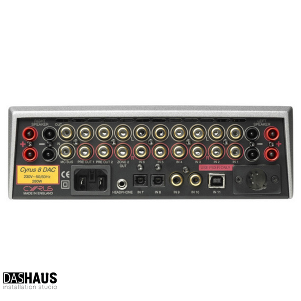 Cyrus 8 DAC Integrated Amplifier BrBlack 42990793 фото