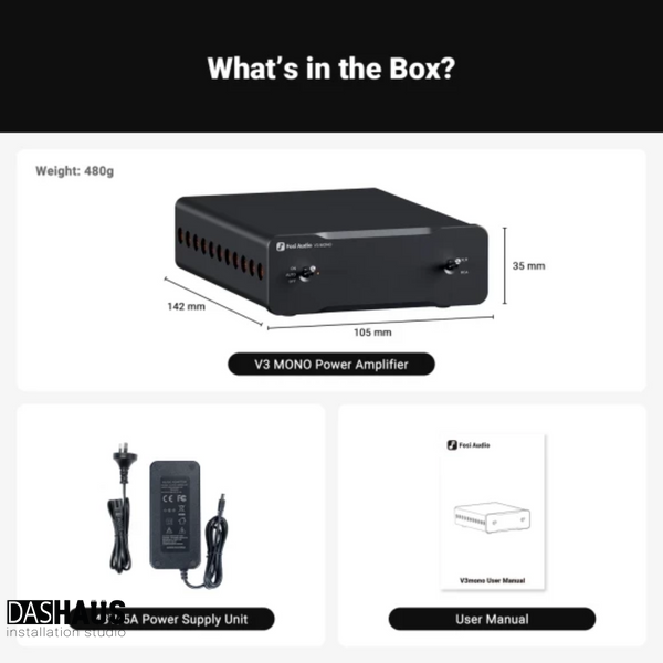 Fosi Audio V3 MONO-48V5A 18887 фото
