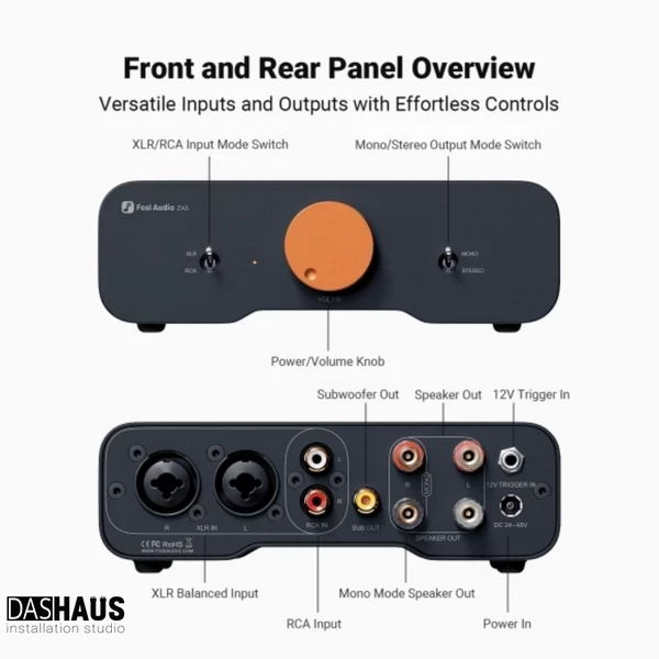 Fosi Audio ZA3-48V 18894 фото