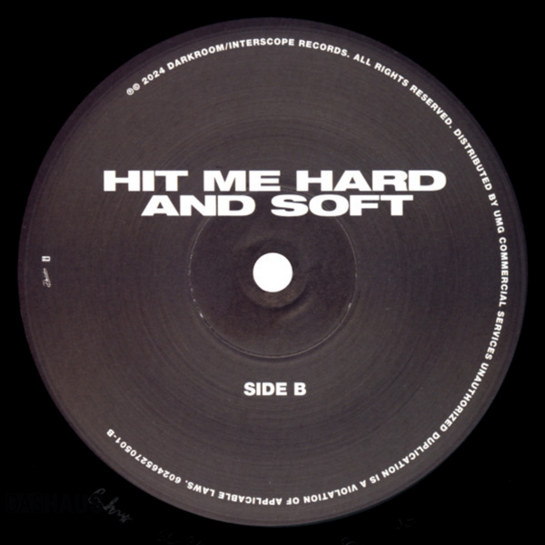 Вінілова платівка Billie Eilish &ndash; Hit Me Hard And Soft (LP, 2024, France, Black Vinyl, Gatefold) 602465223651 фото