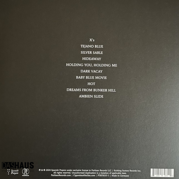 Виниловая пластинка Cigarettes After Sex &ndash; X&rsquo;s (LP, 2024, Germany, Stereo, PTKF3035‑1) PTKF3035-1 фото