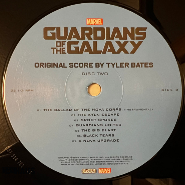 Вінілова платівка Guardians Of The Galaxy Vol. 1: Awesome Mix Vol. 1 (Deluxe Edition, 2LP, 2014/2016, Europe, 005008731088) 005008731088 фото