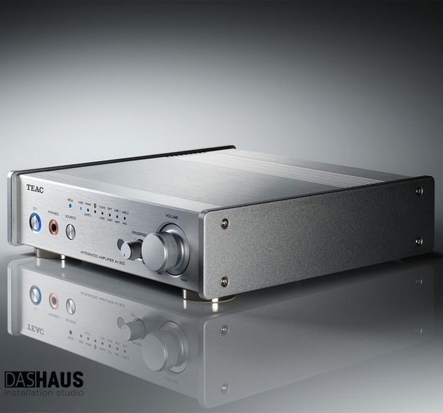 Интегральный стереоусилитель TEAC AI-303-S Silver с ЦАП и Bluetooth AI-303-S фото