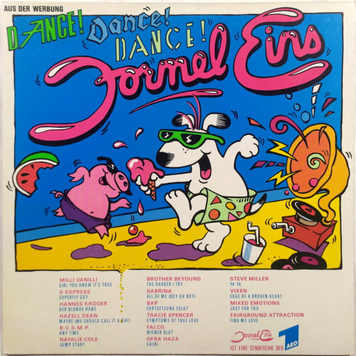 Вінілова платівка Various &ndash; Formel Eins: Dance! Dance! Dance! (LP, 1988, Germany, 088 79 1036 1) 088 79 1036 1 фото