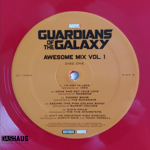 Вінілова платівка Guardians Of The Galaxy Vol. 1: Awesome Mix Vol. 1 (Deluxe Edition, 2LP, 2014/2019, US, Red & Yellow Vinyl, D003242101) D003242101 фото