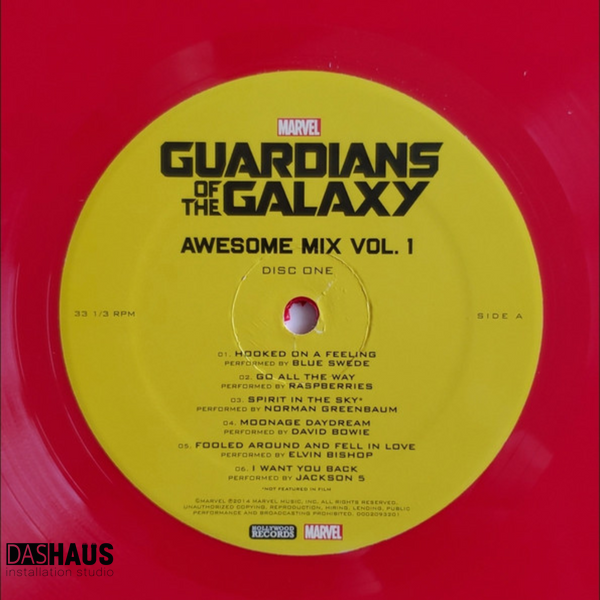 Вінілова платівка Guardians Of The Galaxy Vol. 1: Awesome Mix Vol. 1 (Deluxe Edition, 2LP, 2014/2019, US, Red & Yellow Vinyl, D003242101) D003242101 фото