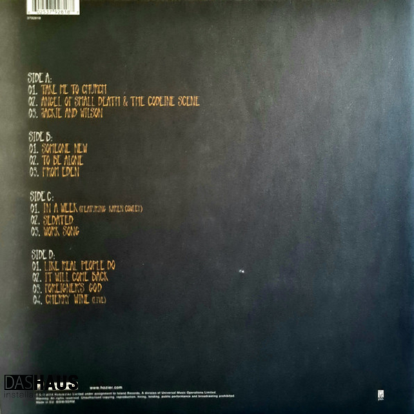 Вінілова платівка Hozier &ndash; Hozier (2LP, 2014, Europe, 3792818) 3792818 фото