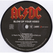 Вінілова платівка AC/DC &ndash; Blow Up Your Video (LP, 1988/2020, Germany) E 80212 фото 3